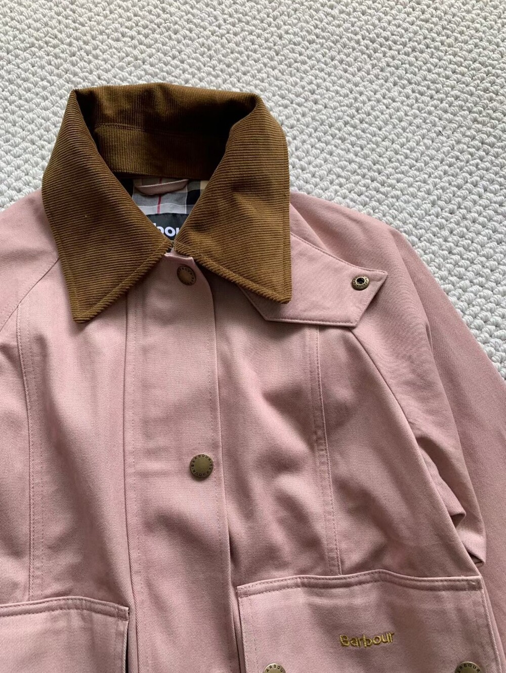 Barbour Cropped Beadnell Casual Jacket - Picture 10 of 12